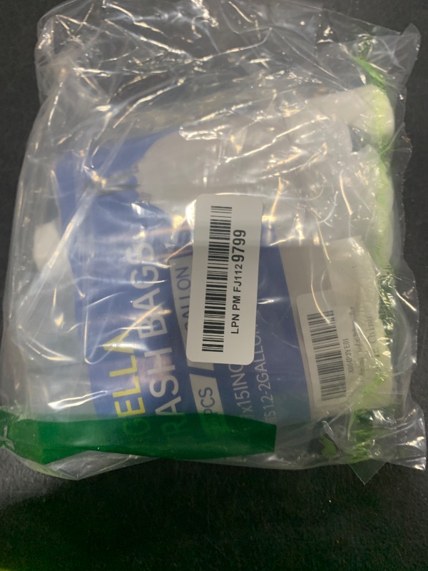 Photo 1 of 1.6 Gallon Small Trash Bags with Drawstring 120 Count 6 Liter Mini Garbage Bags Unscented, Fit 1.2-2Gallon 4.5-8Liter, White Plastic Waste Basket Liners for Bathroom Toilet Bedroom Office