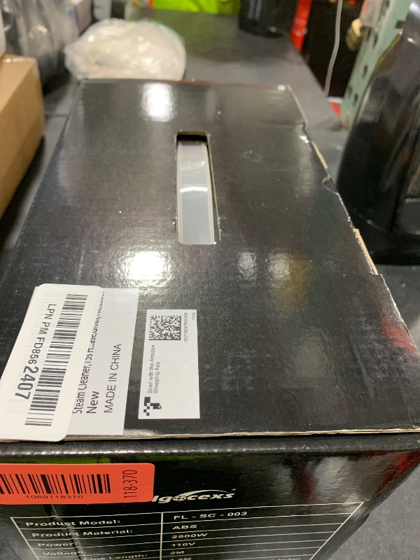 Photo 1 of **INCOMPLETE** Steam Cleaner,15s Heat-Up,1.6L Tank,3-Level Adjustable Handle,2500W Steamer for Cleaning,Portable Steamer for Cleaning ,Steam Cleaner for Home,Car,Dirt,Grease,Grout,Tile,Couch