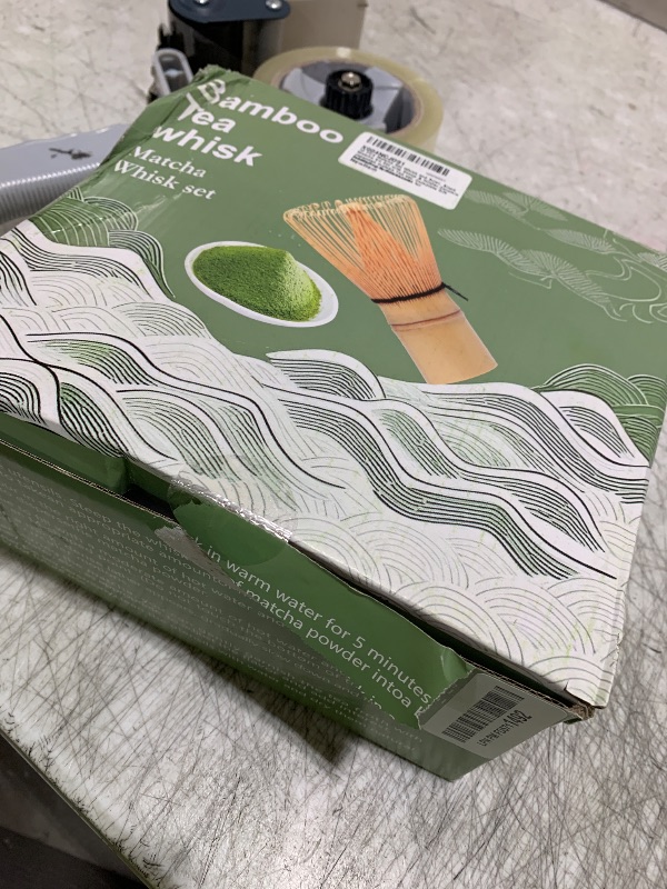 Photo 1 of 11 PCS Matcha Set Whisk and Bowl, Black Matcha Kit Set with Scoop & Holder,Ceramic Japanese matcha Tea set, Complete Gift set,Making Breakfast,Latte for Friend,Family,Tea Lovers