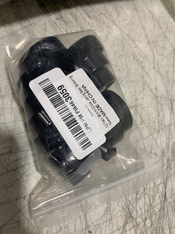 Photo 1 of 12 Pack 38mm Growler Caps Growler Lids Poly Seal Screw Caps Poly Seal Growler Caps Compatible with 1/2 Gallon and 1 Gallon Glass Gallon Jugs Replacement for Homebrew Wine Making Beer Brewing, Black