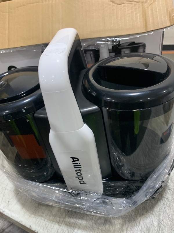 Photo 1 of Ailltopd Portable Carpet & Upholstery Spot Cleaner, 15KPa Powerful Suction Upholstery Cleaner Machine for Pet Stains, Area Rugs, Car Seats & Couches, Stairs with 2 BrushHead and Cleaning Solution