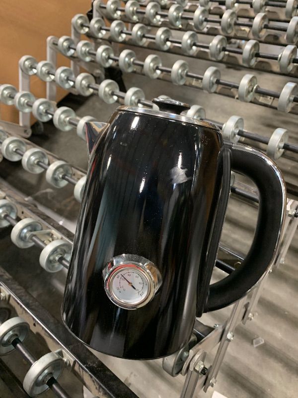 Photo 1 of ** SOLD AS IS, NO REFUND/RETURN** SEE COMMENTS!
SUSTEAS Electric Kettle Temperature Control - 57oz Hot Water Boiler with Thermometer, 1500W Fast Heating Stainless Steel Tea Kettles, Cordless LED Indicator, Auto Shut-Off & Boil Dry Protection,Black
