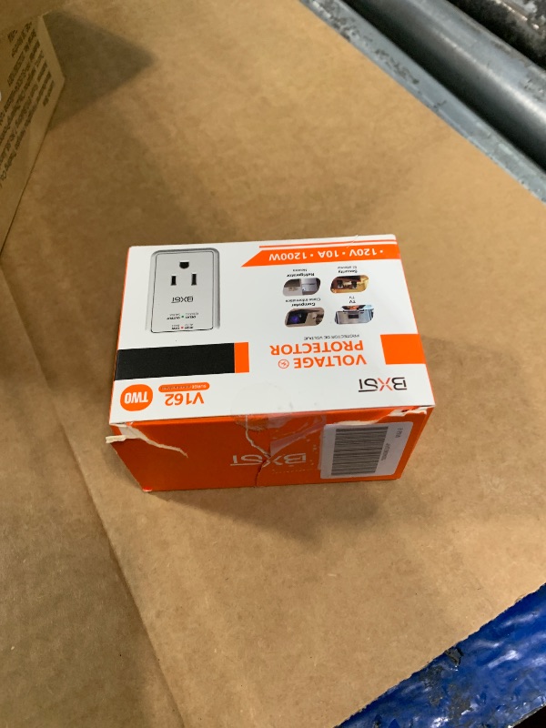Photo 1 of [ETL Listed] BXST Single Outlet Surge Protector for Refrigerator Voltage Protection Mini Wall Outlet Surge Protector Plug in for Computer/TV/PC 140J 1200W?2 Pack?