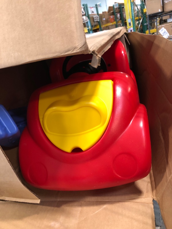 Photo 1 of **MISSING PARTS** Step2 Push Around Buggy Kids Push Car, Ride On Car with Seat Belt and Horn, Toddlers Ages 18 Months - 3 Years Old, Max Weight 50 lbs., Easy Storage, Ideal Stroller Substitute, Red