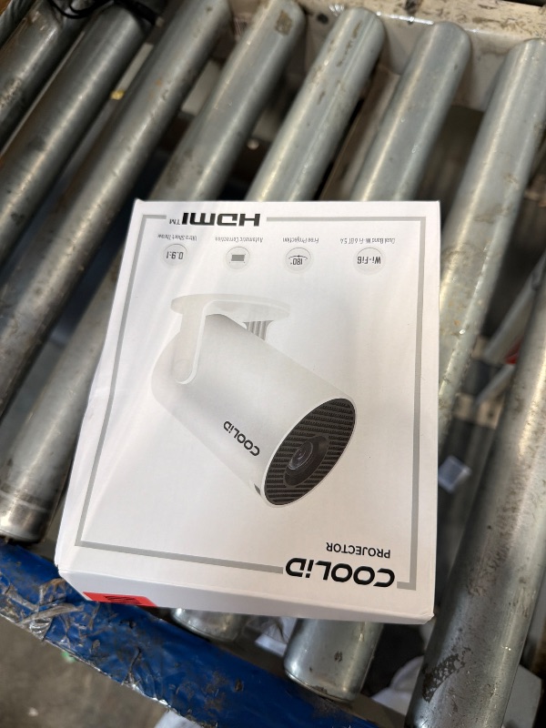 Photo 1 of [Built-in Apps & 2026 Upgraded] Mini Projector Support 4K 1080P Auto Keystone 180° Rotatable with WiFi 6 and Bluetooth 5.4, Projector Portable Compatibile with HDMI/TV Stick/Memory Stick/Laptop-Black