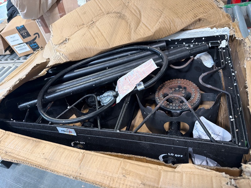 Photo 1 of ****REALLYYYY USED****Concord Triple Burner Outdoor Propane Stove Cooker w/Regulator, 3 Burner Stove Brewing Supply