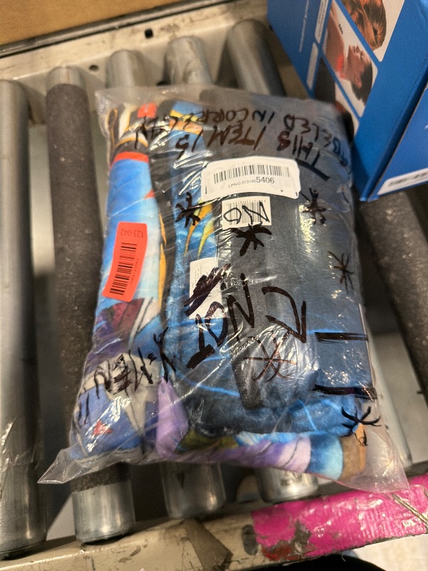Photo 1 of !!sSIMALR NOT EXACT!!!!!!Marvel Comics X-Men Comic Book Cover Fleece Throw Blanket | 45 x 60 Inches