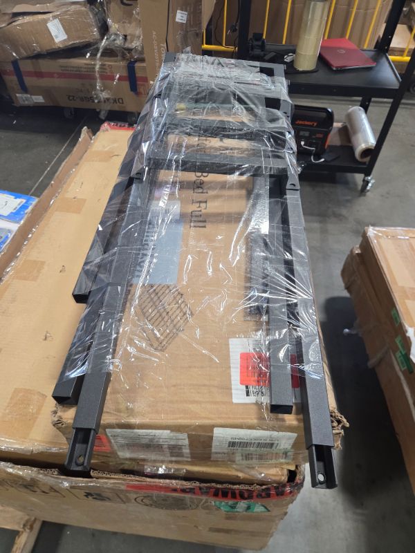 Photo 1 of ***FINAL SALE/NO RETURN ***UPDATED 5/2***Bilily 12 Inch Full Bed Frame with Steel Slat Support, Low Profile King Metal Platform Bed Frame Support Mattress Foundation, No Box Spring Needed/Easy Assembly/Noise Free