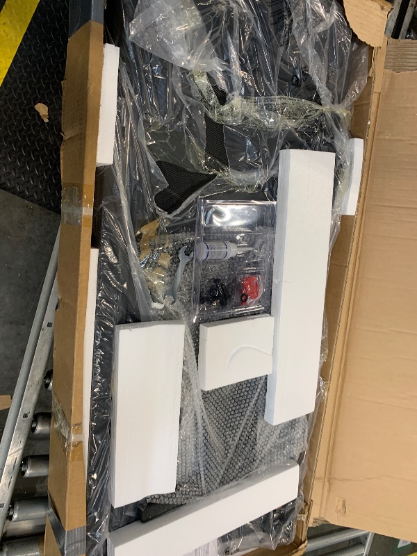 Photo 1 of ***FINALE SALE/NO RETURN, SOLD AS PARTS ONLY*** Walking Pad Treadmill with Handle Bar, Compact Portable Treadmills for Home Small, Electric Walking Pads with Handles, 3.5HP Quiet and LED Display, 400 LBS Capacity