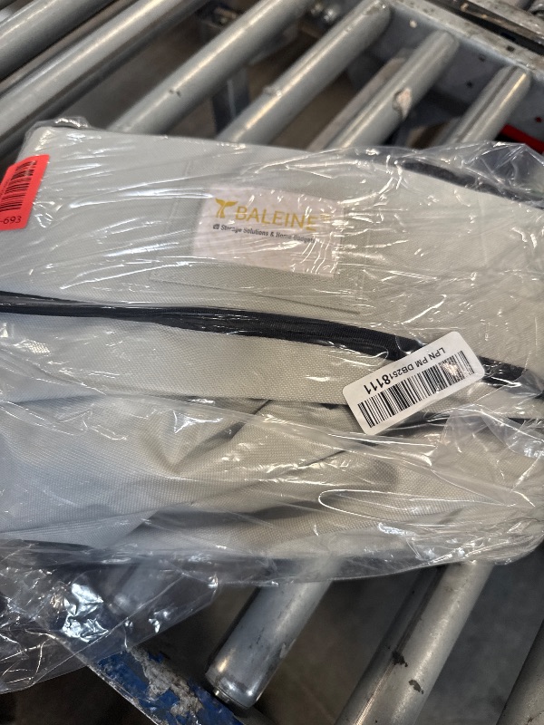 Photo 1 of ** EIMILAR IMAGE**BALEINE File Organizer Box with Lid, Collapsible File Folder Organizer with Plastic Slide, Hanging File Folder Box for Office Document Storage (1 Pack, Beige)