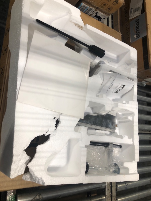 Photo 1 of ***MISSING PARTS*** VEVOR Sliding Compound Miter Saw, 10-Inch Blade, 15 Amp Motor, 60-Tooth, Corded Double Bevel Sliding Miter Saw, LED Precision Alignment, Angle Adjustable, for Wood, Composite Decking, Laminates