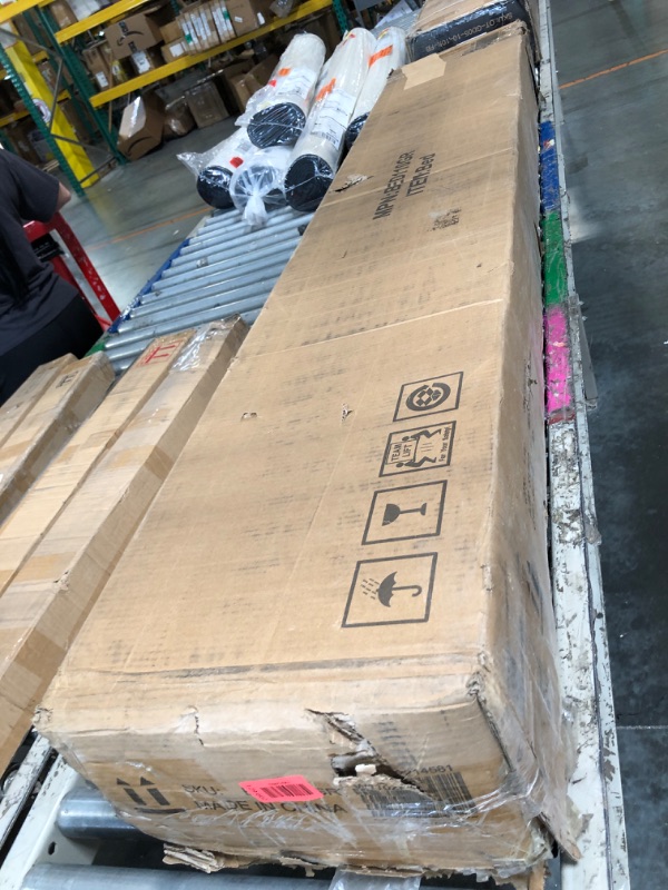 Photo 1 of ***FACTORY SEALED****
Twin Daybed with Trundle Bed Twin, Linen Upholstered Day Bed with Arm and Backrest, No Box Spring Needed Daybed, Twin Size Day Bed Gray