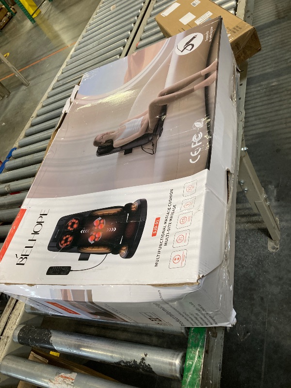 Photo 1 of ** SOLD AS IS, NO REFUND/RETURN** SEE COMMENTS!
belhope Shiatsu Neck and Back Massager with Heat, 4D Kneading Back Massager for Pain Relief Deep Tissue, Comfortable Back Massage for Chair, Massage Mat for Home Office, Gifts for Women Men Parents