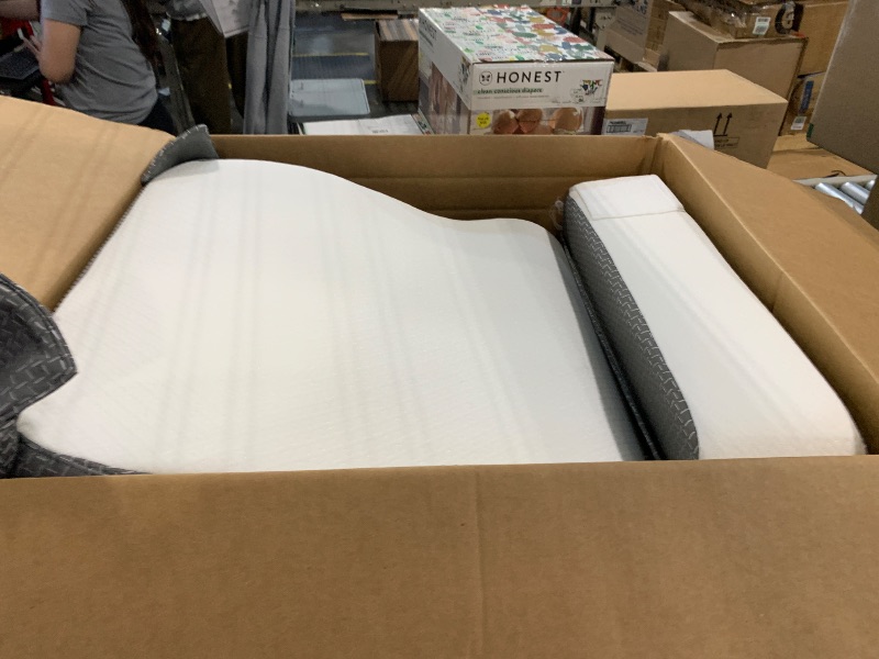 Photo 1 of ** SIMILAR** Lunix LX13 6-Piece Post-Surgery Recovery System, Orthopedic Bed Wedge Pillow Set for Tummy Tuck & Back Comfort, Zero-Gravity Memory Foam, Pebble White