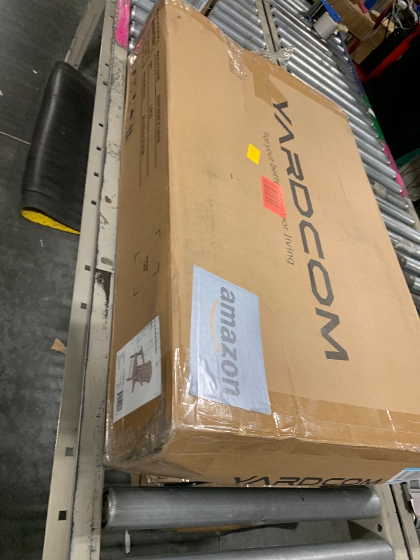Photo 1 of *** MISSING 1 PIECE ****YARDCOM Adirondack Chair, 110°Ergonomics Plastic Extra Tall Adirondack Chairs, HDPE All-Weather Plastic Patio Outdoor Chair, High Foamed Polyethylene Fire Pit Chair(Natural)