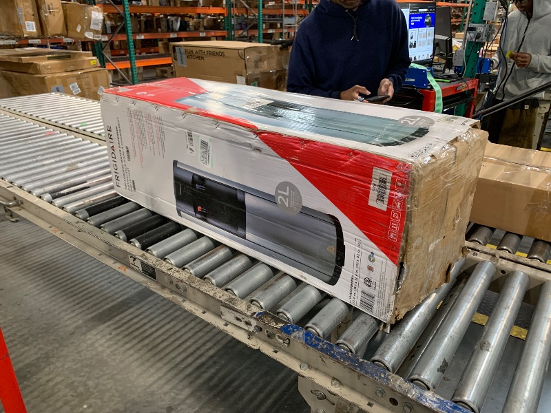 Photo 1 of ** sold as is no refund\return **
Frigidaire Water Cooler Dispenser, Top Load Water Cooler for Home, Garage, Dorm, RV & Cottage, Hot & Cold Water Dispenser for 3 and 5 Gallon Bottles, Stainless Steel