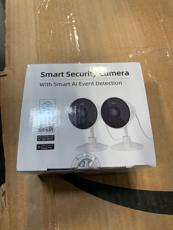 Photo 1 of [5G & 2.4G] Indoor/Outdoor Security Camera for Home, Baby/Elder/Dog/Pet Camera with Phone App, Wi-Fi Camera w/Spotlight, Color Night Vision, 2-Way Audio, 24/7, SD/Cloud Storage, Work w/Alexa, 2Pack