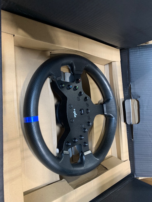 Photo 1 of ***FINAL SALE/NO RETURN, SOLD AS PARTS*** PXN V99 3.2Nm Force Feedback Gaming Steering Wheel – 270-900 Degree, 11.8-inch, Hall 3-Pedal, H Shifter - Sim Racing Wheel for PC, PS4, Xbox One, Xbox Series X|S