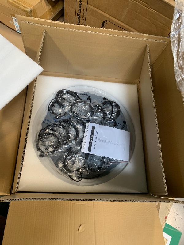 Photo 1 of ****FACTORY SEALED***dolria Modern Crystal Chandelier for Staircase 118" Long Black LED Lighting for Foyer Adjustable Ceiling Lighting Fixture for Living Room Hallway Entryway Staircase