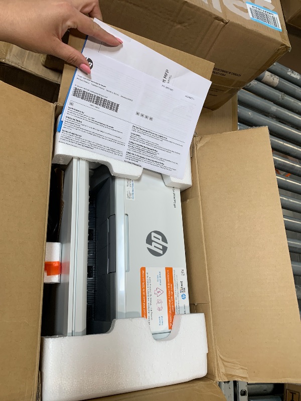 Photo 1 of ***FASTORY SEALED*****
HP LaserJet MFP M140w Laser Printer, Black And White Mobile Print, Copy, Scan Up