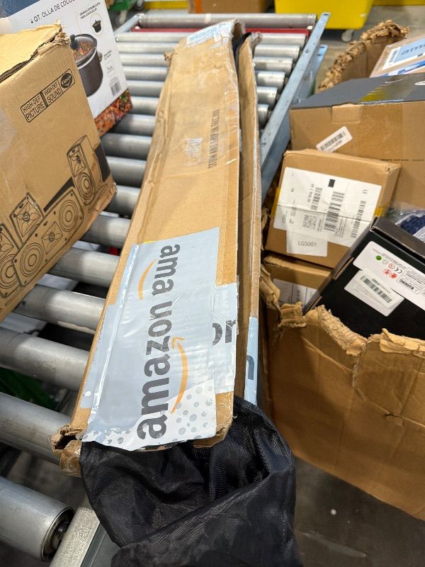 Photo 1 of *MISSING PARTS - see clerk notes*
Franklin Sports Blackhawk Backyard Soccer Goal - Portable Kids Soccer Net - Pop Up Folding Indoor + Outdoor Goals - 6'6" x 3'3" - Black