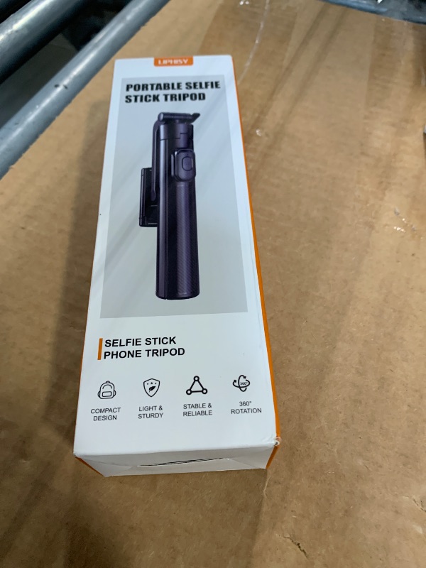 Photo 1 of ** SOLD AS IS, NO REFUND/RETURN** SEE COMMENTS!
Selfie Stick Travel Tripod for Cell Phone with Remote Control and Phone Holder, Extendable Selfie Stick for iPhone, iPhone Tripod for Video Recording, 50 Inch, Black
