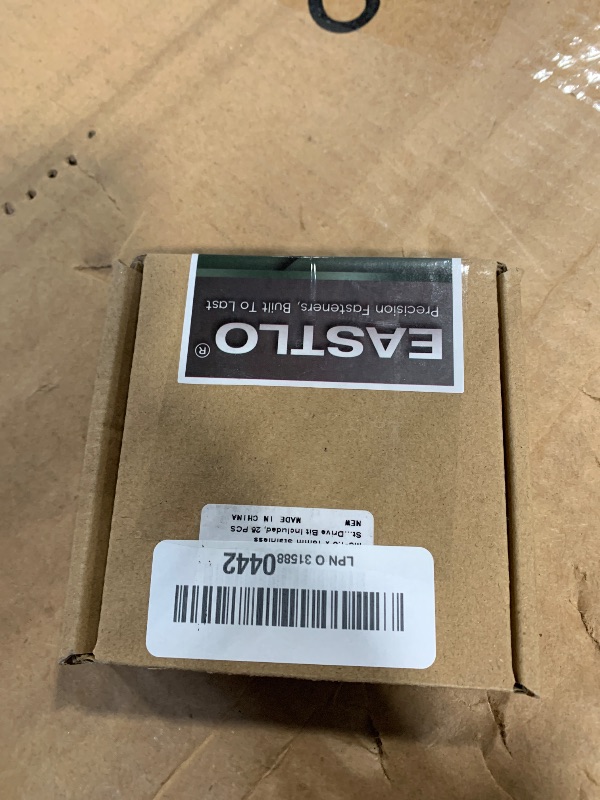Photo 1 of (25 pcs) M6-1.0 x 16mm Button Head Torx Drive Machine Screws, Stainless Steel 304 (18-8) Security Screws, Anti-Theft Tamper Proof, Black Coated, T30 Drive Bit Included