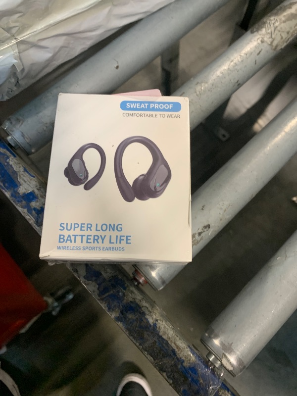 Photo 1 of ***Factory sealed***
, Bluetooth Headphones, Ear Buds with 80hr Playtime, LED Power Display, Noise Canceling, LED Power Display, IPX7 Waterproof Earphones Light Black