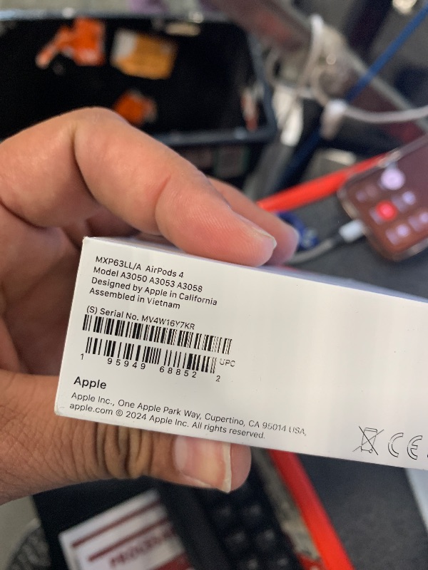 Photo 1 of ***Factory sealed***Apple AirPods 4 Wireless Earbuds, Bluetooth Headphones, Personalized Spatial Audio, Sweat and Water Resistant, USB-C Charging Case, H2 Chip, Up to 30 Hours of Battery Life, Effortless Setup for iPhone