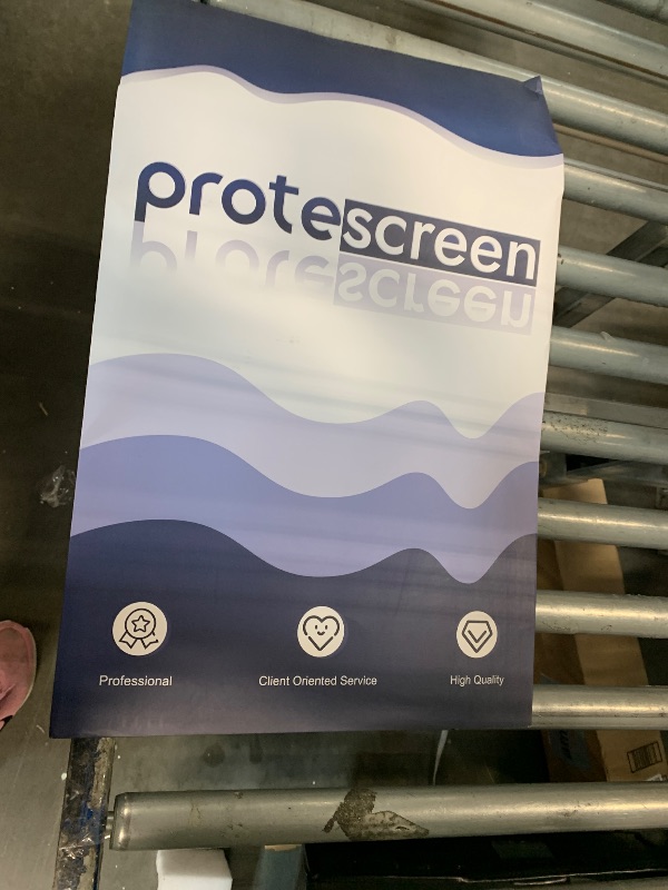 Photo 1 of [2-Pack] 24 Inch Computer Privacy Screen Filter for 16:9 Widescreen Monitor, Removable Eye Protection Anti Glare Blue Light Filter Privacy Shield, Anti Spy Screen Protector Film 24 in