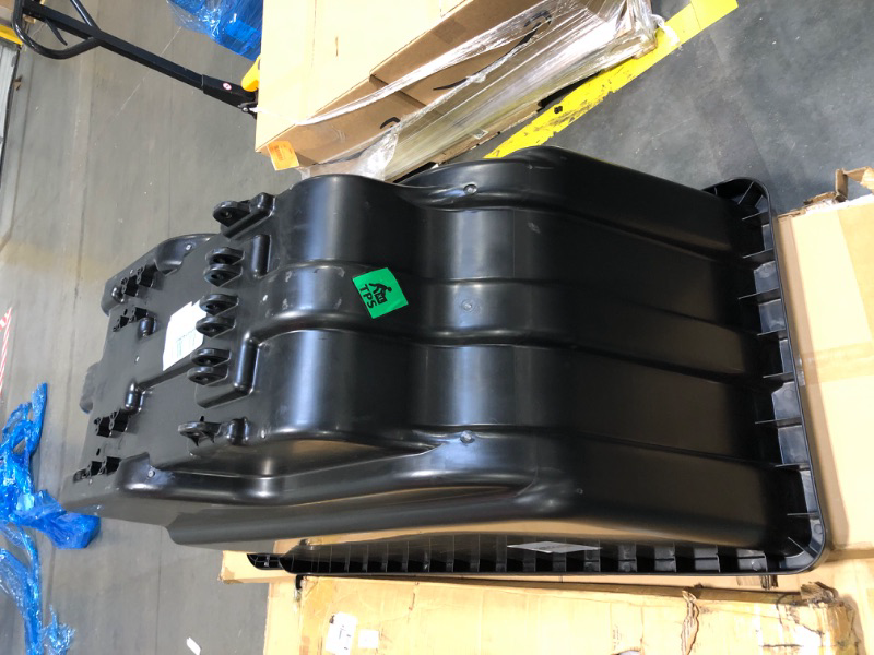 Photo 1 of **Missing Parts - See Clerk Notes**
Magnum Tilt Truck, 1 Cu. Yd. Covered Capacity Dump Cart with Heavy Duty 12” Wheels & 5” Casters for Handling Materials, Jobsites, 800 lbs, Trash Cart with Wheels DUC100-12