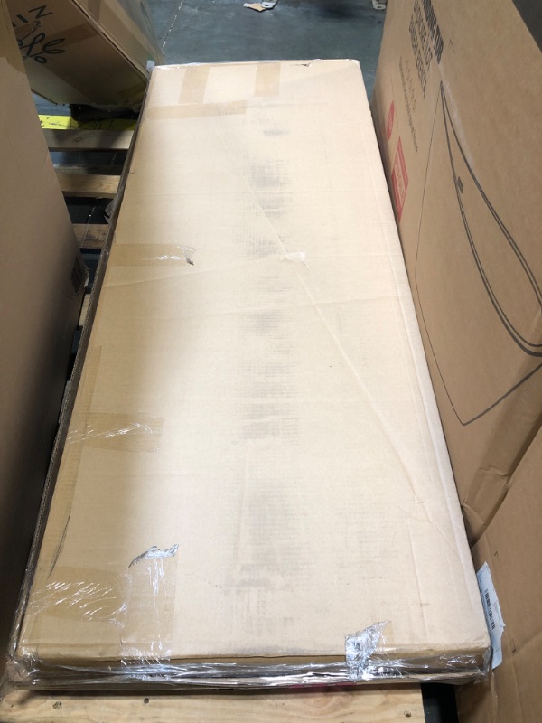 Photo 1 of ***NO SCREWS INCLUDED*** Novilla Full Size Bed Frame with Adjustable Headboard Platform Full Bed Frame with Linen Fabric Upholstered Headboard, No Box Spring Needed, Noise-Free, Wooden Slats Support, Easy Assembly, Beige