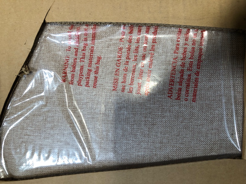 Photo 1 of ***NO SCREWS INCLUDED*** Novilla Full Size Bed Frame with Adjustable Headboard Platform Full Bed Frame with Linen Fabric Upholstered Headboard, No Box Spring Needed, Noise-Free, Wooden Slats Support, Easy Assembly, Beige