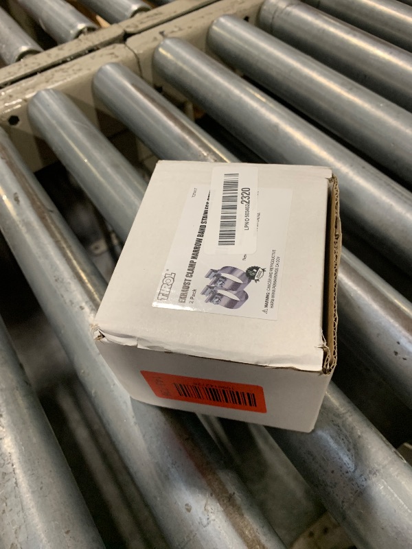 Photo 1 of *PARTIAL SET*
TIROL 2.75 inch Exhaust Clamp, 2 3/4 Exhaust Clamp Stainless Steel Narrow Band Muffler Clamp for 2.75" OD Exhaust Pipe, Muffler Pipe 2Pcs