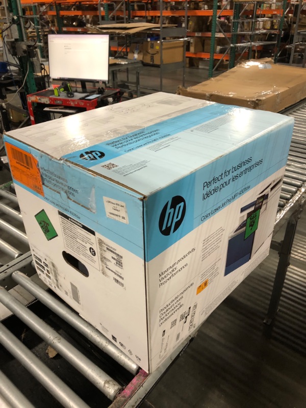 Photo 1 of (4/17/2026 ***FINAL SALE/NO RETURN, SOLD AS PARTS***)
HP Color LaserJet Pro MFP 4301fdw Wireless All-in-One Color Laser Printer, Scanner, Copier, Fax, Best-for-Office