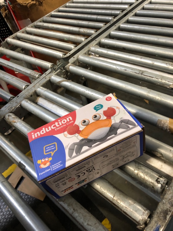 Photo 1 of **UNTESTED**
Pbooo Crawling Crab Baby Toy, Interactive Walking Dancing Moving Crab Toy (Infrared Sensing) 3-6 6-12 Months, Toddler Learning Tummy Time Crab, Infant Music Sensory Birthday Gifts