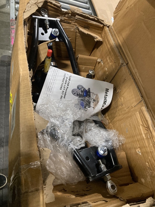 Photo 1 of ****PARTIAL SET - SEVERAL PARTS MISSING**** MetalMaximo Golf Cart Lift kits for Club Car TEMPO/Precedent 2004-up Electric or Gas?6 inch Heavy Duty A-Arm Lift Kit Match with Tires Below 23”