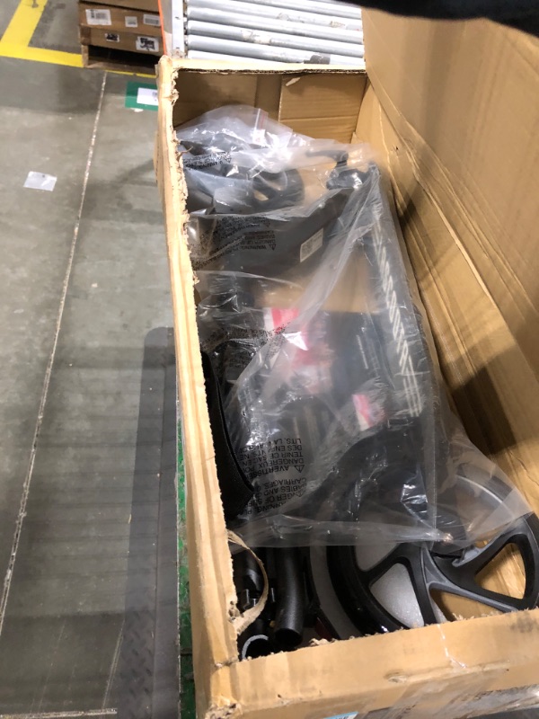 View 3 of ***broken at the connector not functional**** Sold for parts***** Final sale *** Lascoota Adult Kick Scooter - Black, 264 lb Capacity - Foldable Commuter Scooter for Adults with Front Suspension - Wear-Resistant Wheels & Adjustable Handlebar Height