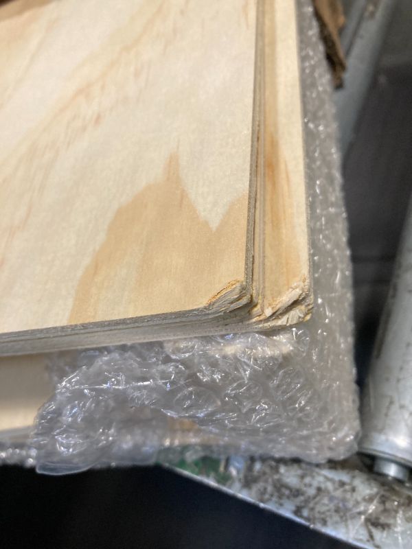 Photo 1 of ****Corners slightly damaged**** GRETJOB Wire Shelf Covers for Wire Racks, Wooden Shelf Covers with Natural Wood Grain, 0.2" Thick Removable Pantry, Closet, Kitchen Cabinet Organizer - 24x12 Inch Storage Shelves Liners (6 Pack)