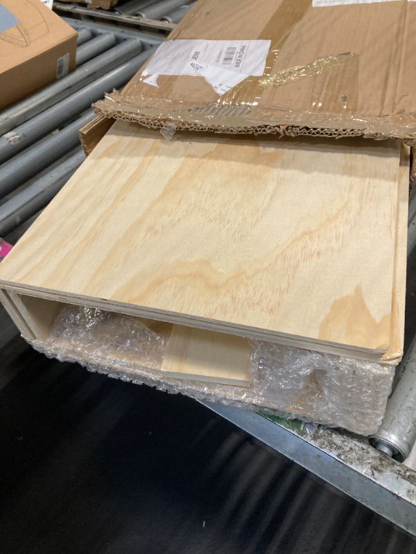 Photo 1 of ****Corners slightly damaged**** GRETJOB Wire Shelf Covers for Wire Racks, Wooden Shelf Covers with Natural Wood Grain, 0.2" Thick Removable Pantry, Closet, Kitchen Cabinet Organizer - 24x12 Inch Storage Shelves Liners (6 Pack)