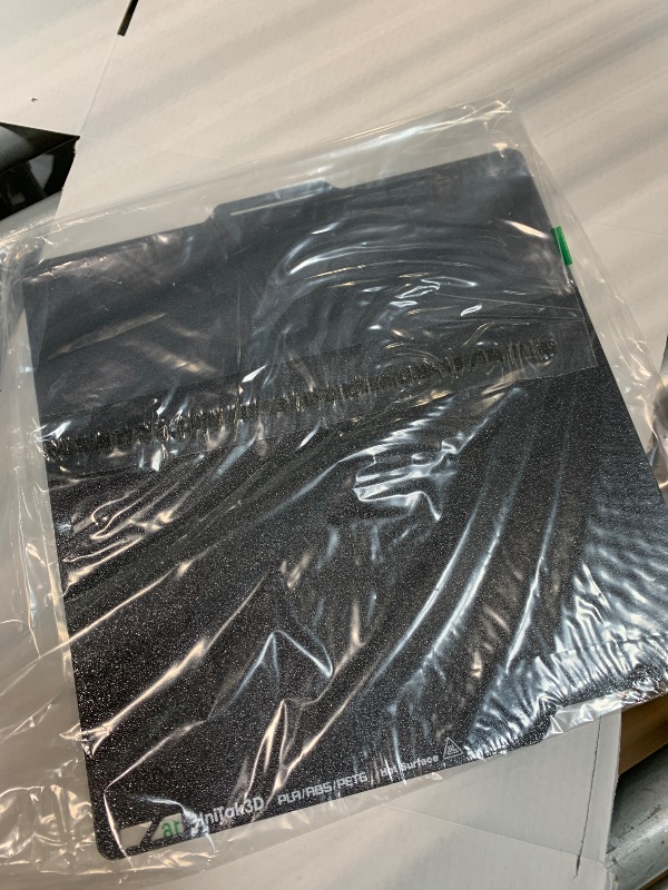 Photo 1 of *MINOR DAMAGE - USED*
UniTak3D PEI Build Plate for Bambu Lab P2S/P1S/P1P/X1C/X1/X1E/A1 3D Printers,257x257mm Double Sided Smooth&Textured Heated Bed,Spring Steel Sheet,High-Adhesion Removable Flexible Printing Surface