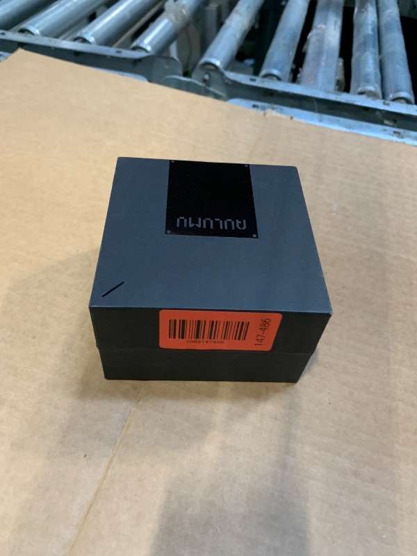 Photo 1 of *** MISSING FACE COVER ***** Aulumu A01 Titanium Case with Apple Watch Ultra Band 49MM | Luxury Design | Only for Apple Watch Band Ultra 1/2/3 49mm | Titanium Case with White Straps