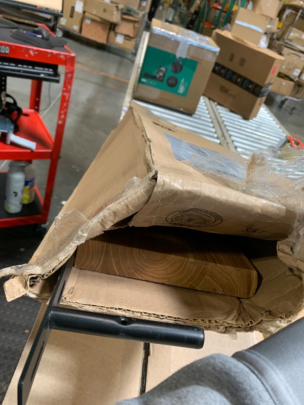 Photo 1 of **Partial set - ONLY 1**
Floating Shelves for Wall Decor, Rustic Solid Elm Wood Live Edge Floating Shelves Wall Mounted, Wall Shelves with Invisible Bracket for Living Room Bathroom Bedroom Kitchen, 36 Inch Set of 2, Natural