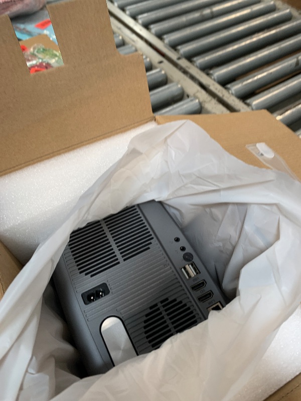 Photo 1 of [2500 ANSI/Auto Focus/Built-in APPS] Smart Projector 4K with WiFi 6 and Bluetooth 5.3, 6D Keystone Outdoor Movie Projector with Netflix& 36W Dolby Audio Plus HDR10+ Home Theater Ceiling Upgraded