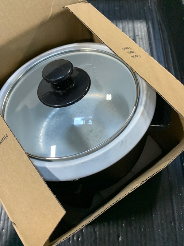 Photo 1 of *UNTESTED*
Elite Gourmet ERC003BX Electric Rice Cooker with Automatic Keep Warm Makes Soups, Stews, Grains, Hot Cereals, 6 Cups Cooked (3 Cups Uncooked), Black