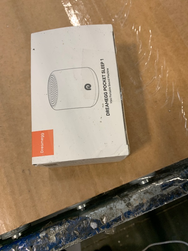 Photo 1 of ***CHARGING BLOCK NOT INCLUDED, SELLING FOR PARTS, FINAL SALE***Dreamegg White Noise Sound Machine - Portable Sound Machine for Sleep, Travel Sound Machine for Baby Adults, 16 Nature Sound, Timer, White Noise Machine for Sleeping Office Privacy Home Gift,