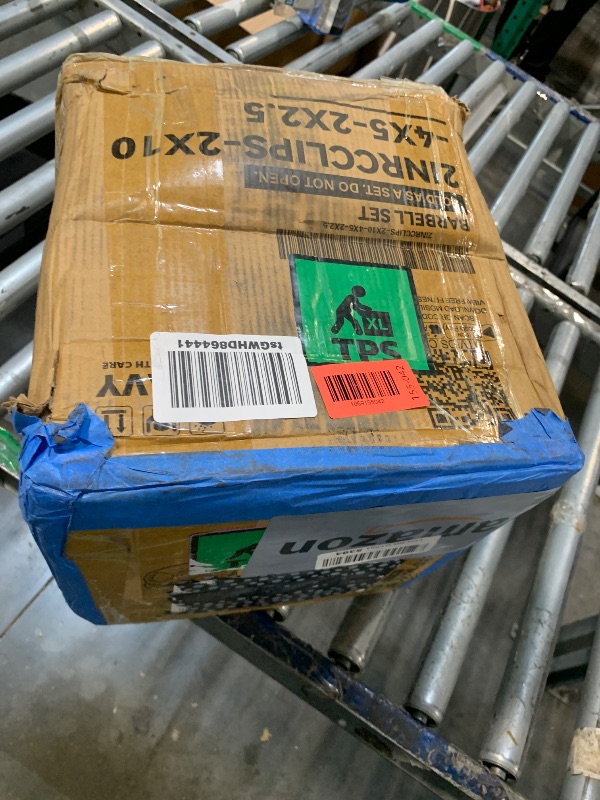 Photo 1 of ***PARTIAL SET*** Fitvids 2 Inch Olympic Barbell Weight Plates Set, 255 LB(2.5-45 LB) Barbell Weight Set for Home Gym Strength Training, Rubber Coate Design