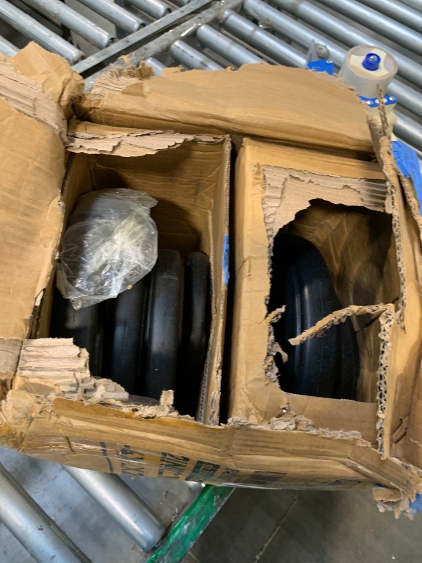 Photo 1 of ***PARTIAL SET*** Fitvids 2 Inch Olympic Barbell Weight Plates Set, 255 LB(2.5-45 LB) Barbell Weight Set for Home Gym Strength Training, Rubber Coate Design