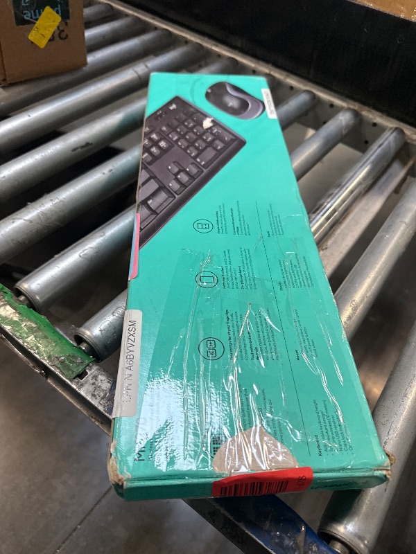 Photo 1 of ****Mouse Missing***Logitech MK270 Wireless Keyboard and Mouse Combo for Windows, 2.4 GHz Wireless, Compact Mouse, 8 Multimedia and Shortcut Keys, 2-Year Battery Life, for PC, Laptop - Black