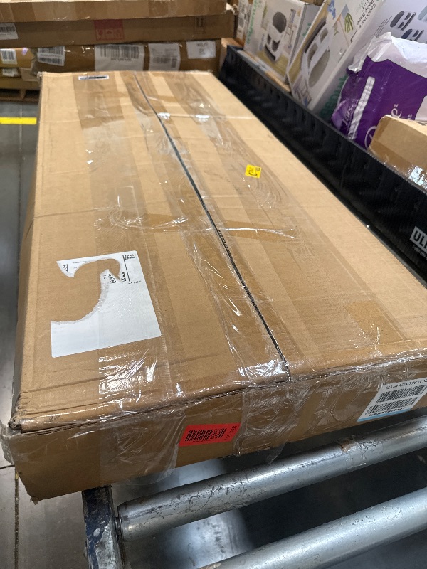 Photo 1 of ***SIMILAR ITEM/SEE LIVE PICTURES*** 4NM 31.5" Mobile Small Rolling Computer Desk, Folding Laptop Cart Table with Wheels, Portable Office Desk for Small Space Couch Bed - Rustic Brown and Black